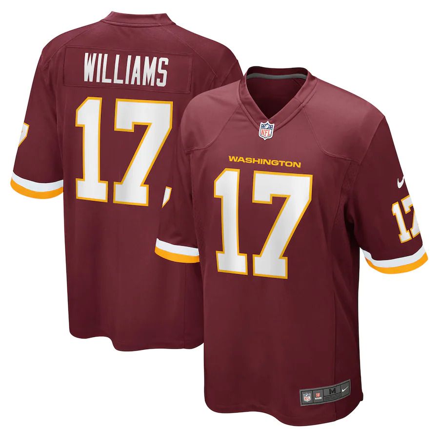 Men Washington Redskins #17 Doug Williams Nike Burgundy Retired Player NFL Jersey->washington redskins->NFL Jersey